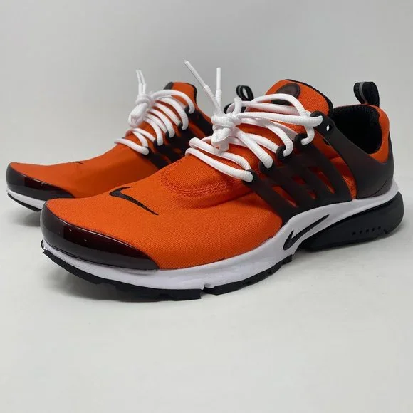 Nike Mens Air Presto CT3550-800 Orange Low Top Lace Up Sneaker Shoes Size  10 US